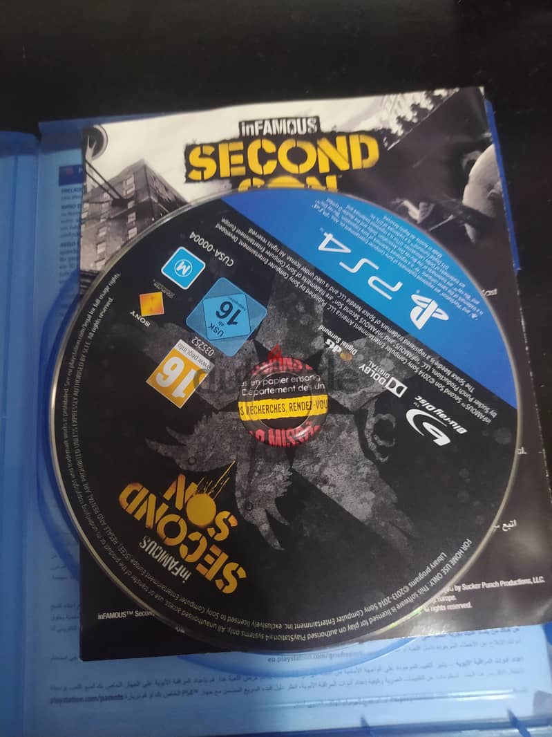 Infamous second son CD 3
