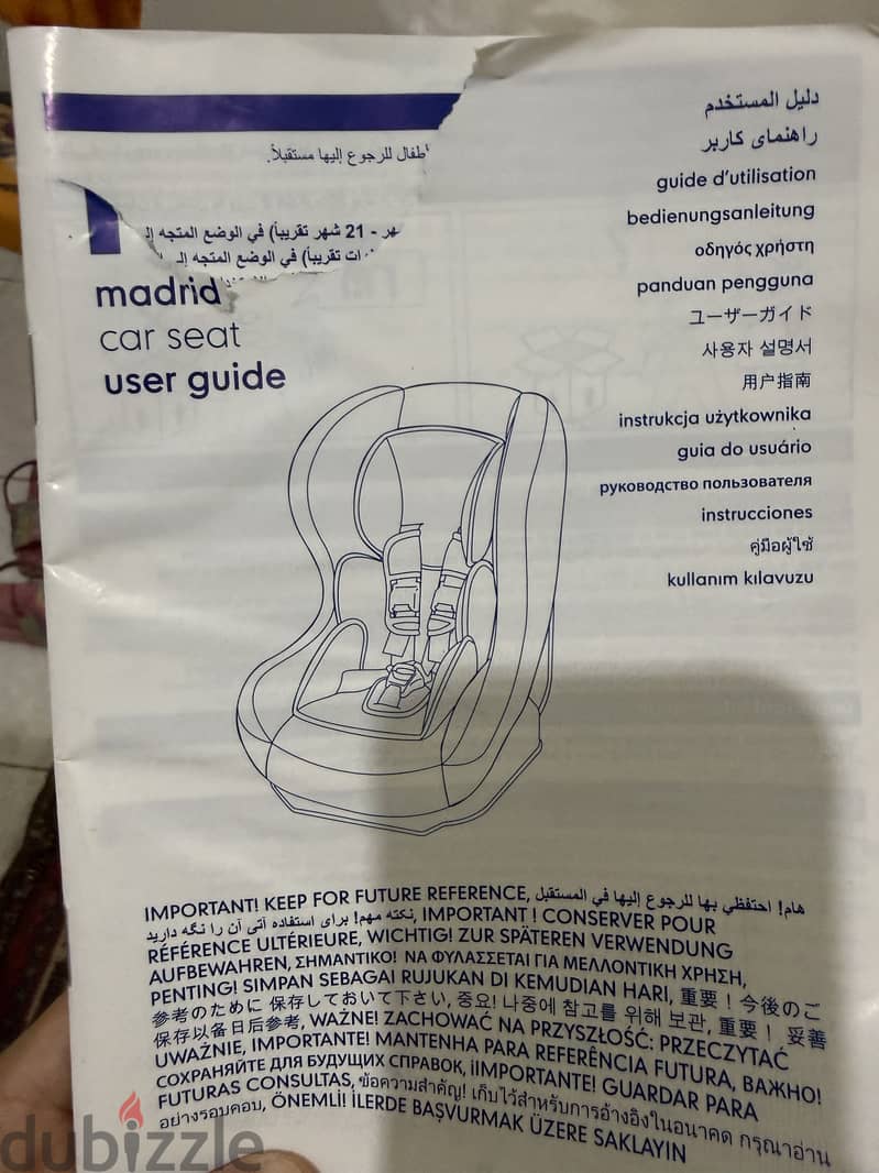 Morhercare car seat 3
