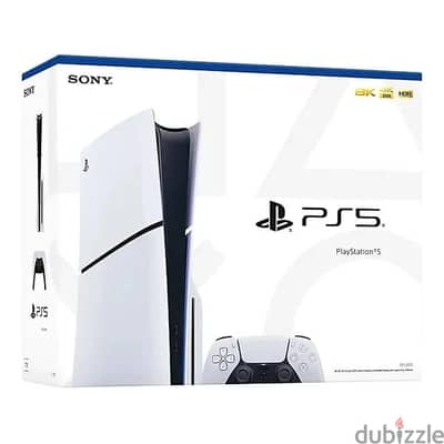 Play station ٥ slim جديد ولم يتم استخدامه