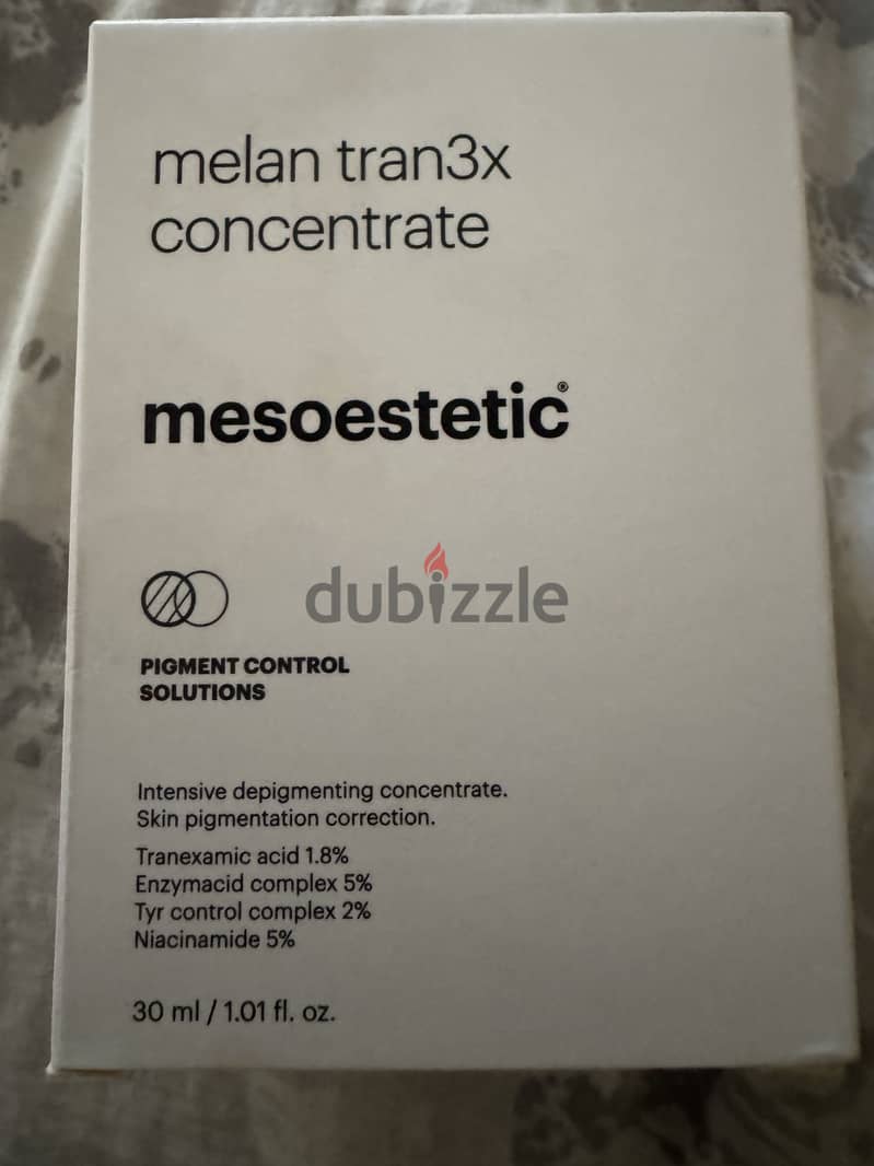melan tran3x concentrate mesoestetic 1