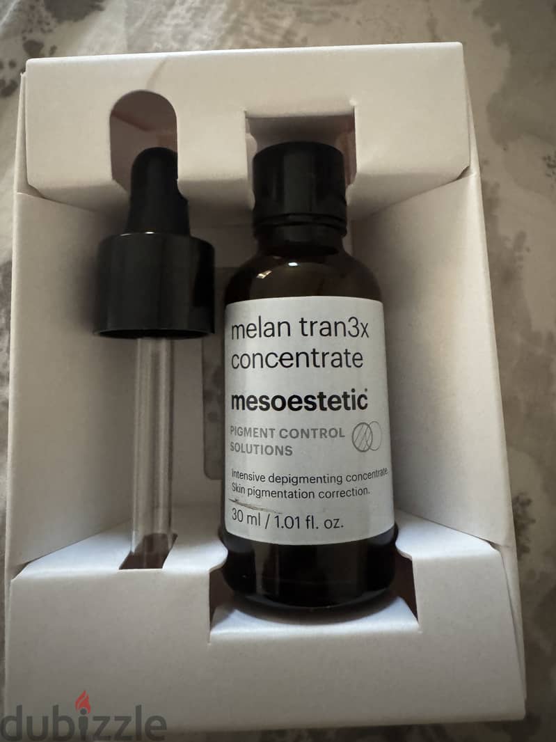 melan tran3x concentrate mesoestetic 3