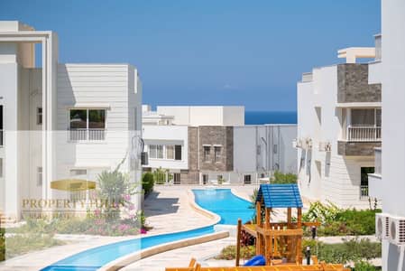 Best 3BR Sea View Chalet in Ogami, Ras El Hekma, next to Fouka Bay. Fully Finished with Only 5% Down Payment.