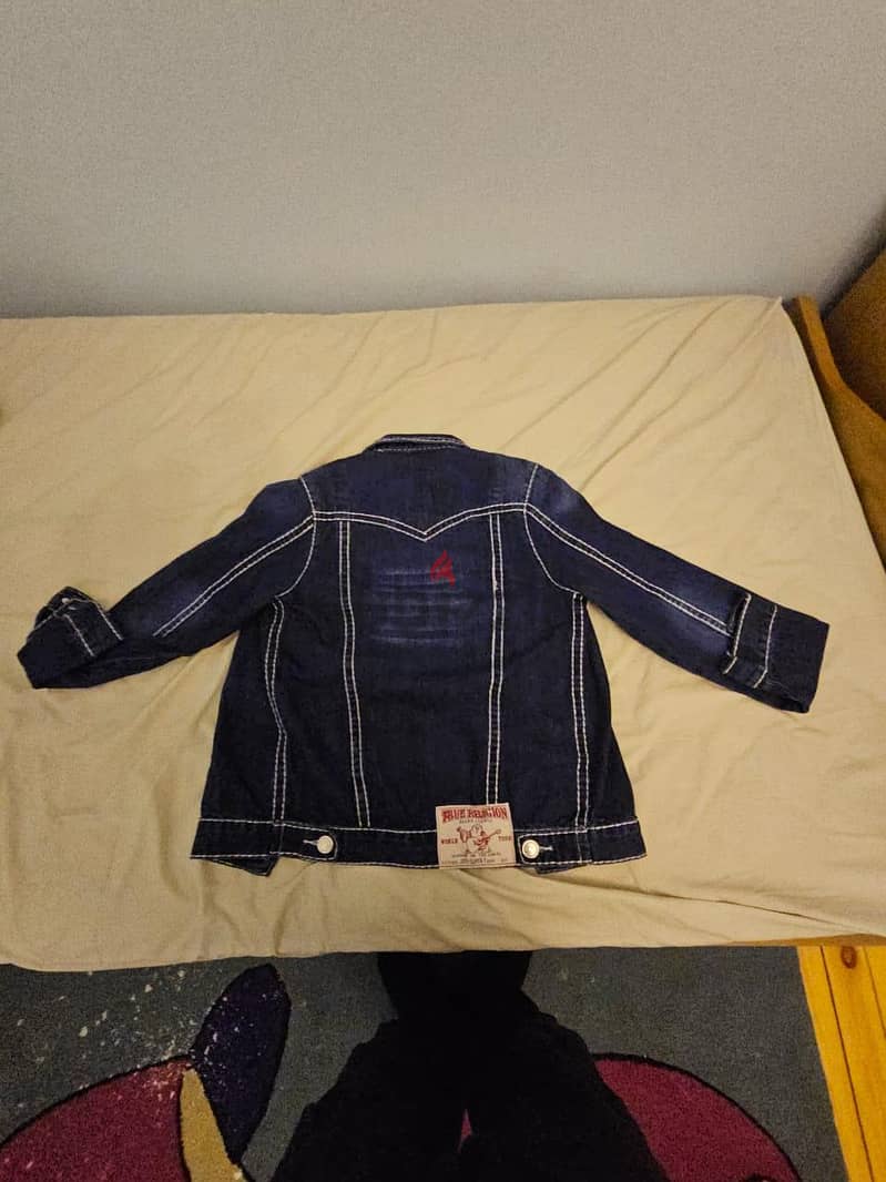 True Religion Medium Denim Jacket 1