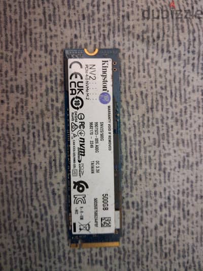 M. 2 500GB kingston