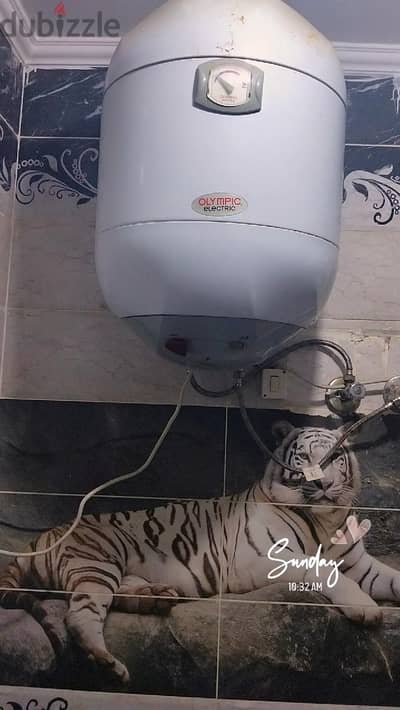 سخان اوليمبيك بحاله ممتازه للبيع ٥٠ لتر