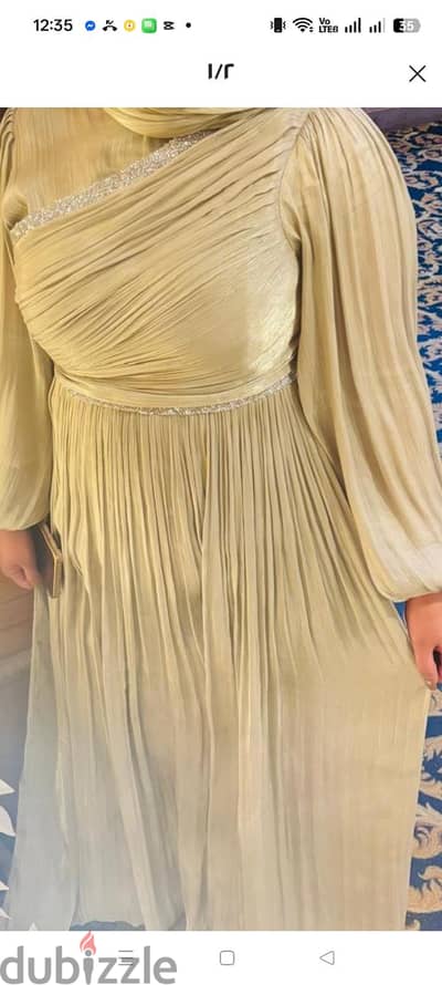 فستان جرين مينت