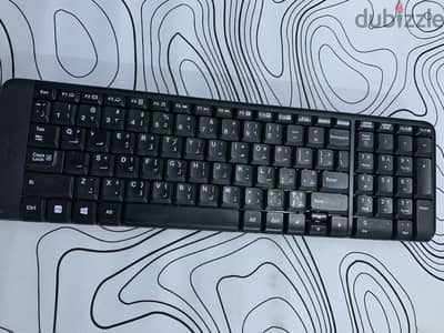 كيبورد وايرليس لوجيتيك مع ماوس وايرليس لوجيتيك wireless keyboard logi