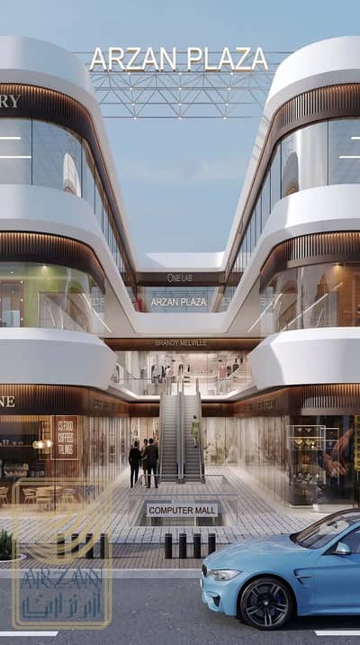  Commercial shop for sale at Arzan Plaza Mall – Badr City | 26 sqm | First floor | 20% down payment with installments over 4 years | Prime location