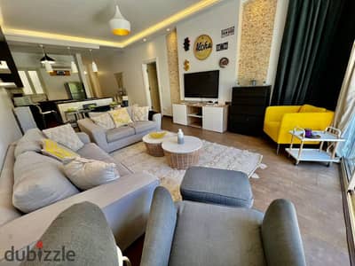 For rent, a ground chalet with a 170m garden in Hacienda Bay | 3 bedrooms + a maid's room
