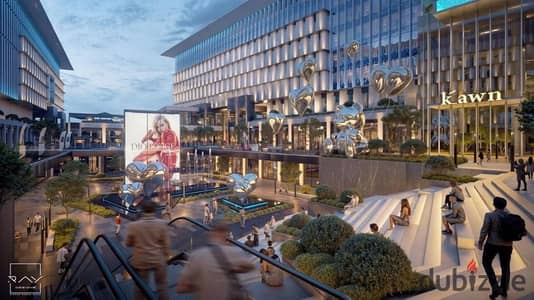 37.5m finished clinic for sale in Kawn Mall 6th October on Gamal Abdel Nasser Axis opposite Mercedes-Benz. 1.5%down installments up to10 years