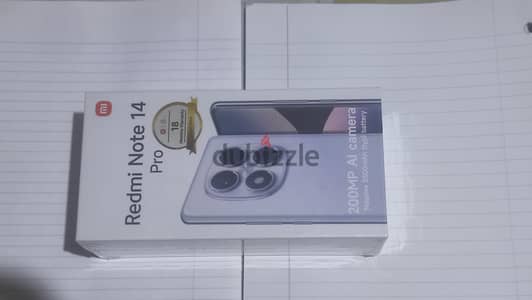 Xiaomi Redmi Note 14 Pro -شاومي ريدمي نوت ١٤ برو