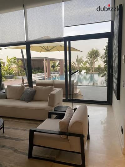 Town House with a unique view on lagoon in Swan Lake in front of Arkan Sheikh Zayed Near Bamboo , Golf Views , The Crown Palm Hills & New Giza