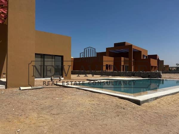 فيلا للبيع استلام فوري بحمام سباحة خاص فى نورث باي الجونة بمقدم وأقساط - El Gouna North Bay
