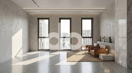 فرصة إدارية استثنائية للإيجار8,000$ دولار | مقران إداريان متصلان بـ موقع ناصية مميز | مبنى "ذا بليس" (The Place) - مفيدا (Mivida)، القاهرة الجديدة