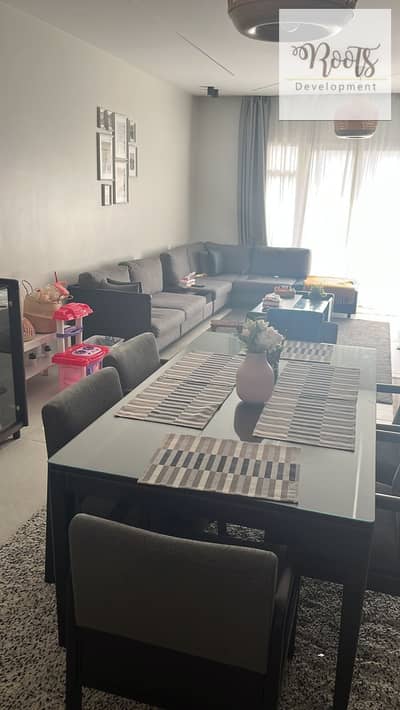 For Sale Ground Apartment with Garden Fully Finished Kitchen and AC/S , Ready to move, Landscape View in October Plaza - 6th of October
