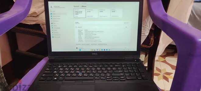 DELL جيل سادس Ram 16 HARD 256SSD M. 2