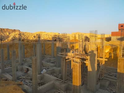  For sale: a great deal in Badr City – 6th District, Block 5    Area: 209 sq. m   Foundations and columns + basement   Corner on a passage   D