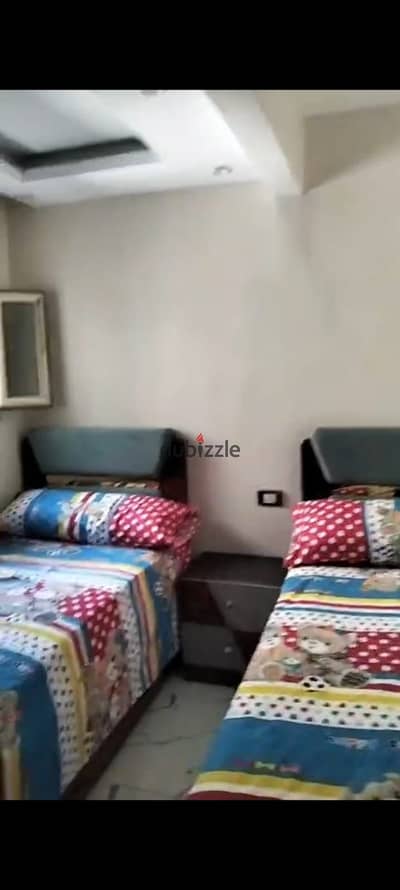 Furnished studio for rent October, first neighborhood including water, steps to the parking, and Al-Hossery and university