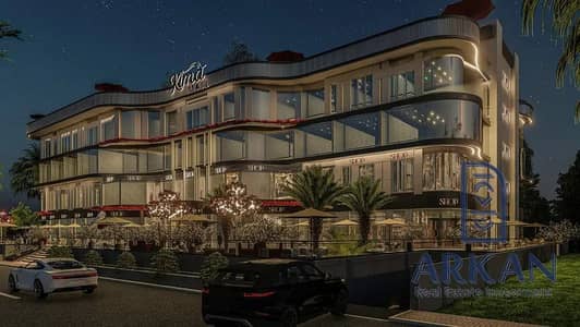 WA with an advance of 125 thousand and a monthly installment of 8000. Your office space is 25 meters in front of the investors' compound in October Gardens.