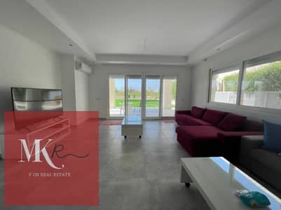 شاليه للبيع في هاسيندا باي الساحل الشمالي | الصف الأول جولف | جاردن 400م استلام فورى