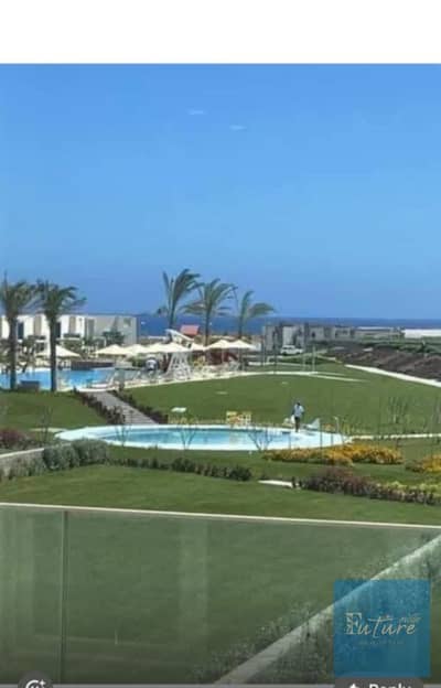 شاليه للبيع في فوكا باي | Fouka Bay | المرحلة الأولى | Sea View | Pool View | 3 غرف + ناني | 4 حمامات | مفروش بالكامل