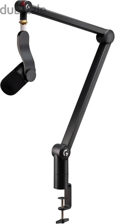 Logitech G Yeticaster GX Dynamic Gaming Microphone With Boom Arm, RGB