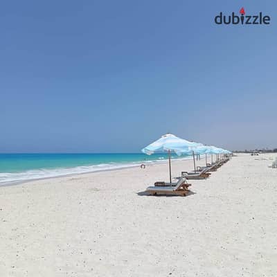 فرصة مميزة في Naia Bay شاليه 75م بتشطيب Ultra Super Lux بسعر لقطه وتقسيط حتى 8 سنوات