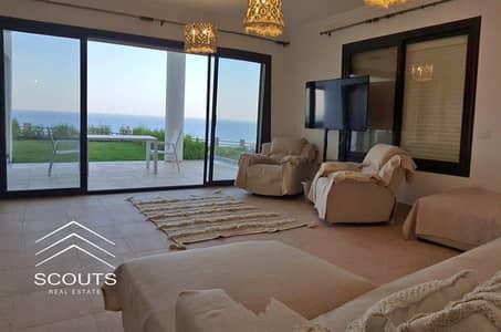 شاليه استــلام فوري بأقل سعر في قريه لافيستا راي العين السخنه  115م متشطب High end بحري صريح دابل فيو علي البحر وPools بجوار ماونتن فيو LAvista1