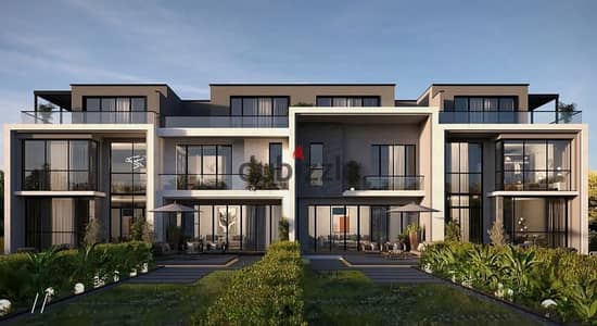 تاون هاوس بفيو لاند سكيب فى كلوب هيلز HDP بجانب جولف فيوز وسوان ليك Club Hills