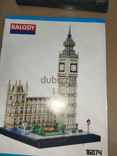 Lego big Ben tiny bricks