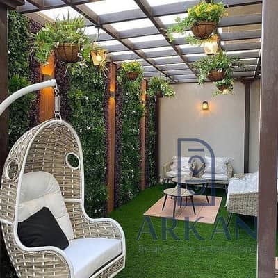 A&M&M Ground apartment for sale 120m + Garden 80m   Best location in Hadayek October – Heart of the golden square Second number from Al-Nawadi Street, next to Zamalek Club – Police Club