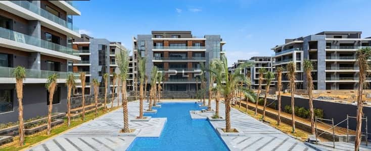 شقة جاهزة للاستلام بفيو على الـ Water Feature للبيع في باتيو أورو Patio Oro