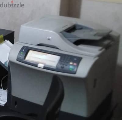 طابعة و سكانر  طابعة جبارة غنية عن التعريف hp LaserJet m4345