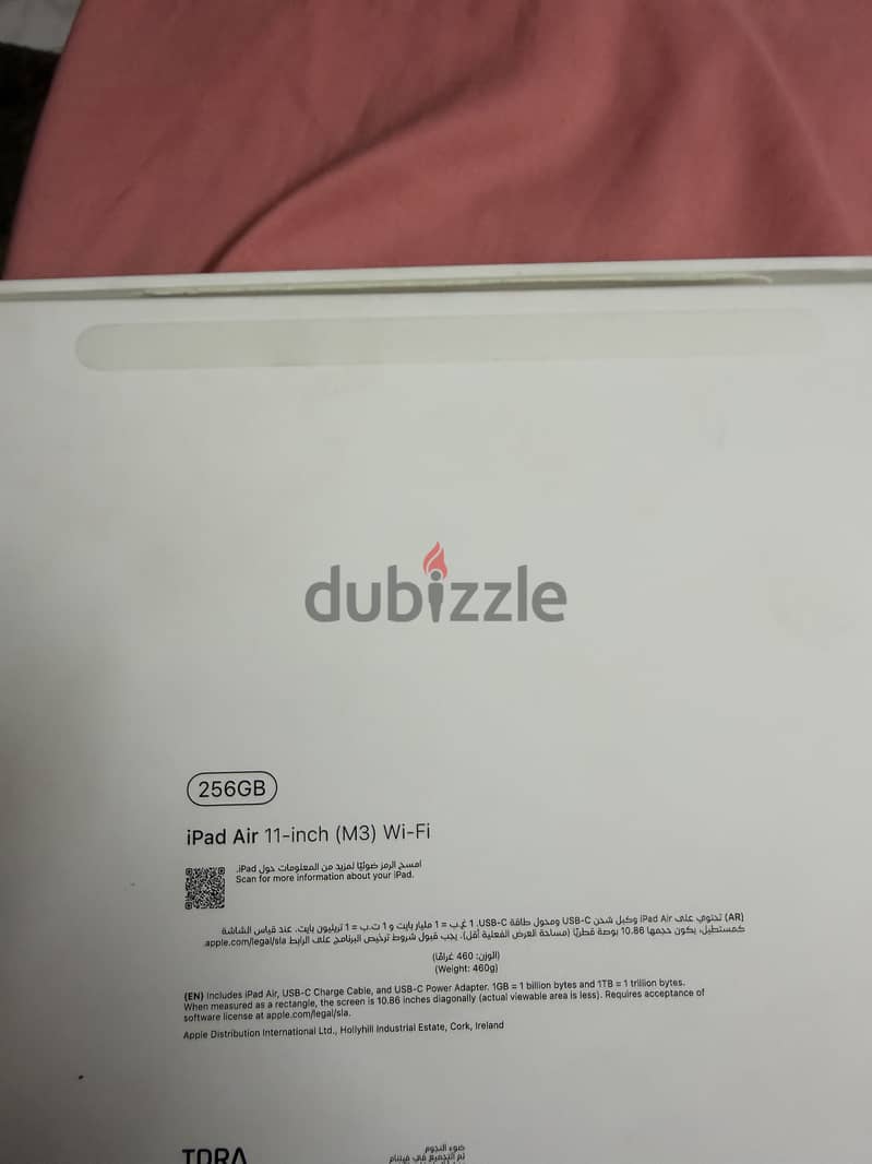 Ipad air 11nch m3 256Gb 2
