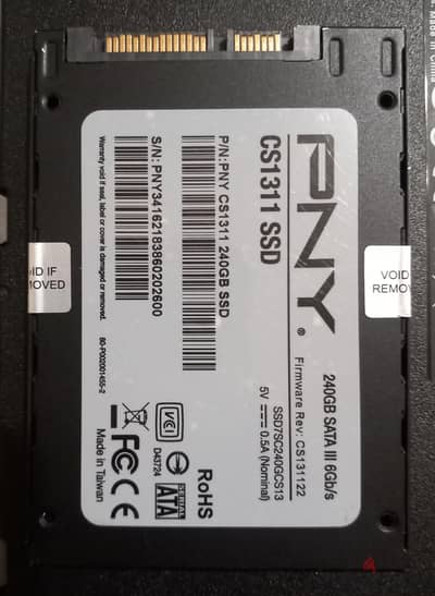 Ssd 240G pny health 100%