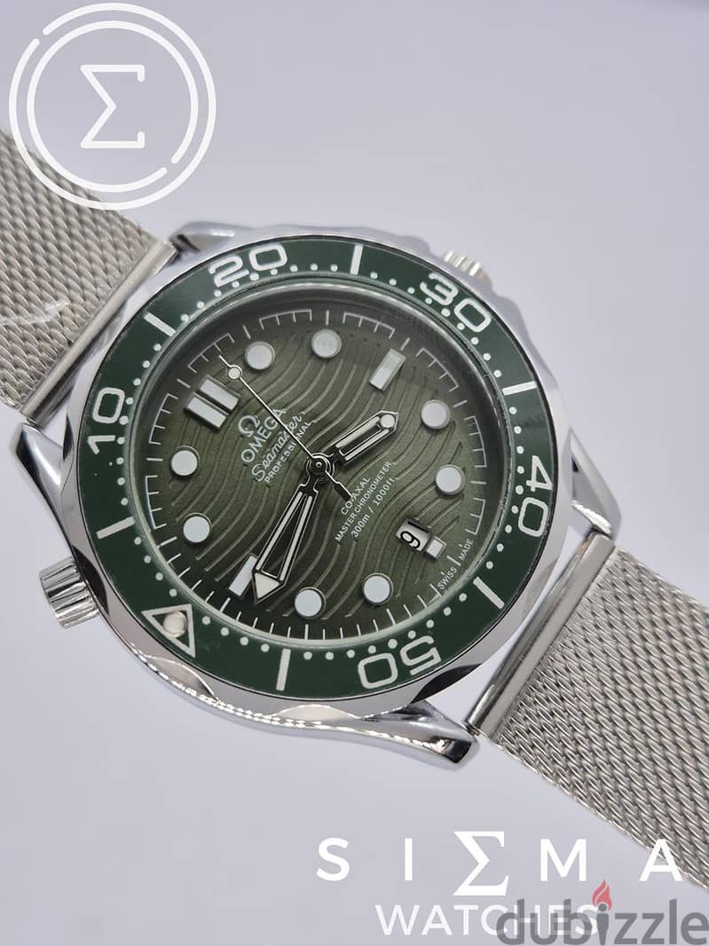 OMEGA SEAMASTER DIVER 007 GREEN 3