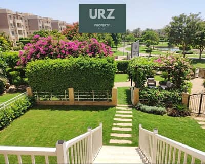 Ground floor apartment with garden for sale in Sarai Mostakbal City next to Privado Madinaty mins from Al Rehab Al Burouj El Shorouk City Lavenir