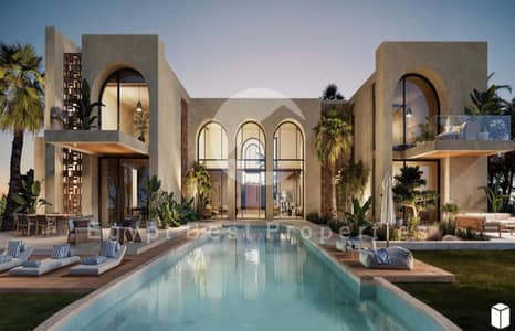فيلا بإطلالة البحر واللاجون في أوغامي، الساحل الشمالي لسوديك، رأس الحكمة، بمقدم 5%