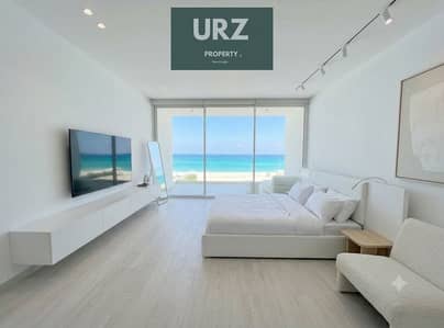 فرصة للسكن او الاستثمار شالية في Silver sands بتشطيب فاخر بالتكييفات بالقرب من خليج رأس الحكمة ودقايق من ألماظه باي و هاسيندا حنيش و بيت البحر