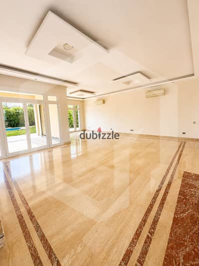First Use – Villa with a Private Pool for rent with Kitchen Appliances & Kitchen Cabinets & ACs in Golf Extension, Palm Hills, 6th Of October City