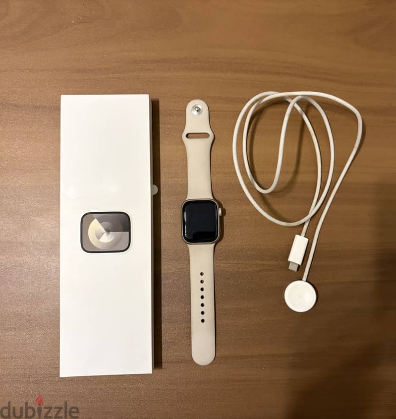 Apple watch series 9 starlight 41 MM 1