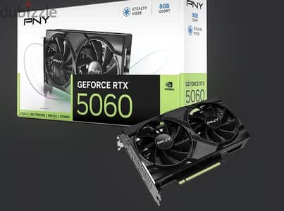 كرت RTX 5060 8gb /PNY