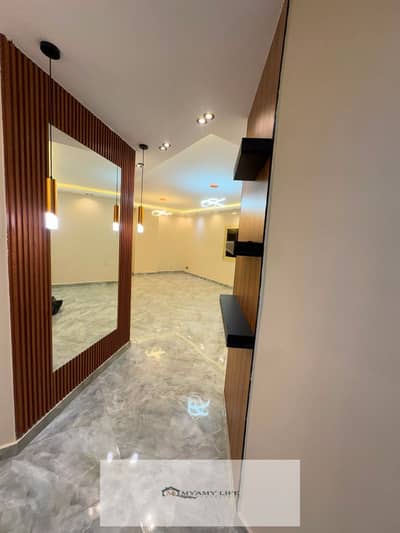 Apartment front for sale in Al-Haram Gardens 140m finishing Ultra Lux area N the fourth gate