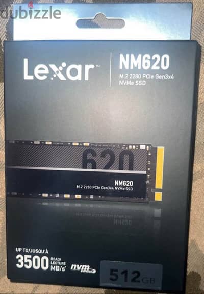 Ssd lexar nm620 512 gb
