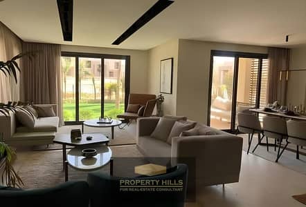 Receive your finished apartment immediately with a panoramic view overlooking the landscape in Sheikh Zayed, next to Al Karma.