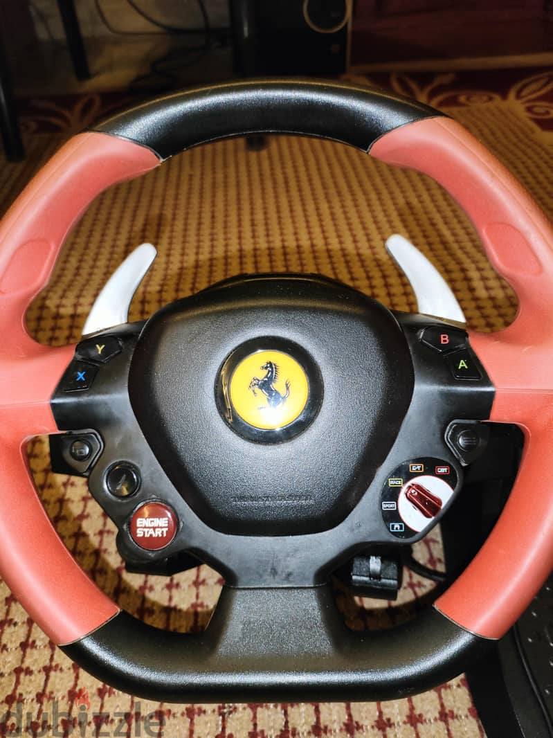 Ferrari 458 steering wheel 3