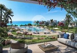 Chalet for sale, two bedrooms, near occupancy, first row on the lagoon, at the lowest price, prime location, only 5% down payment, 10-year installment