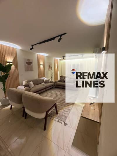 Apartment furnished for rent Madinaty B12 Garden view ultra super lux finishing very distinctive location