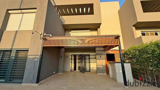 Ready to move Townhouse near to Al Ahly Club in El Sheikh Zayed