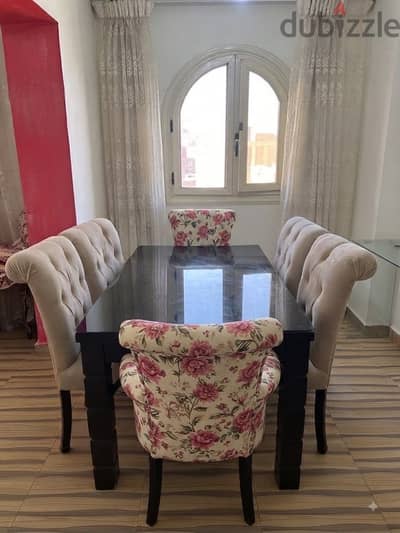 سفره ٦ كراسي + نيش
